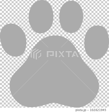 灰色の犬の足跡 灰色の犬の足跡 102821945