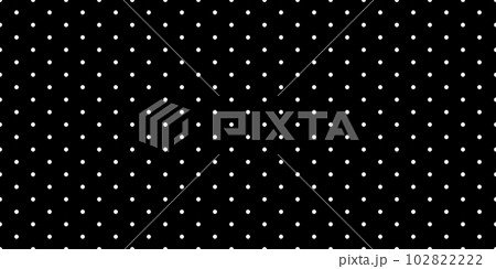 White poka dots on black regular seamless pattern. Abstract graphic vector background White poka dots on black regular seamless pattern. Abstract graphic vector background 102822222