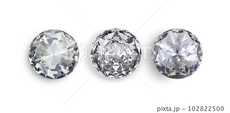 Dazzling diamond on white background Dazzling diamond on white background 102822500