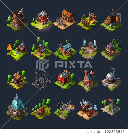 tree land game ai generated tree land game ai generated 102823643