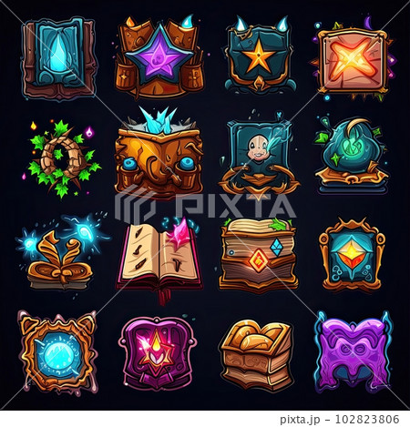 object magic book game ai generated object magic book game ai generated 102823806