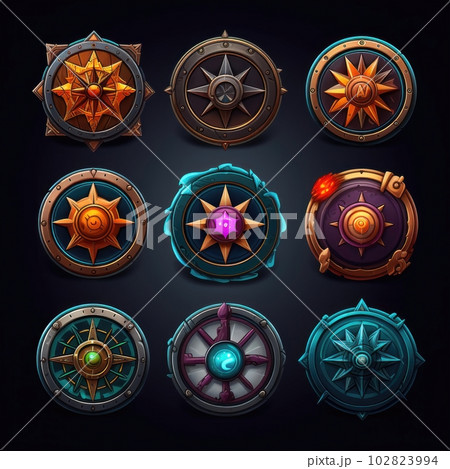 north compass game ai generated 102823994