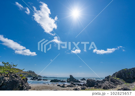 釜磯海岸 晴天 釜磯海岸 晴天 102825657