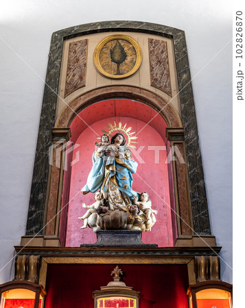 Interior of Cathedral of Santa Ana in Las Palmas, Canary Islands, Spain. 102826870