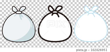 垃圾袋的插圖 102826951