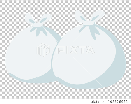 Illustration of a garbage bag Illustration of a garbage bag 102826952