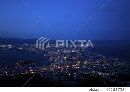 函館山から見た夜景 102827584