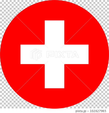 round Swiss flag of Switzerland round Swiss flag of Switzerland 102827965