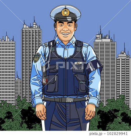 警察官のイラスト 警察官のイラスト 102829941