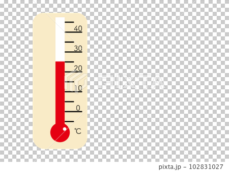 溫度計顯示 25℃ 102831027