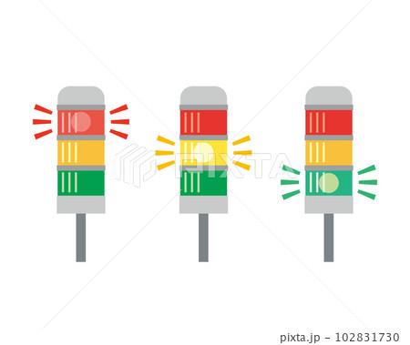 工場設備のパトランプ 工場設備のパトランプ 102831730