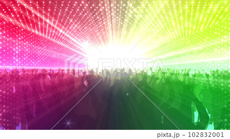 ダンス パーティー ディスコ クラブ 観客 観衆 キラキラ 背景 バックグラウンド ダンス パーティー ディスコ クラブ 観客 観衆 キラキラ 背景 バックグラウンド 102832001