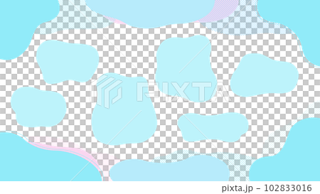 海洋水下夏季圖像背景素材插圖液體形狀的清爽設計 102833016