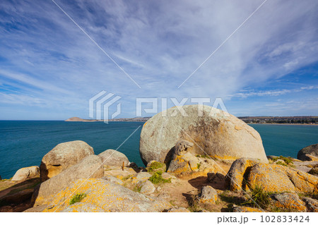 Granite Island in Victor Harbor in Australia Granite Island in Victor Harbor in Australia 102833424