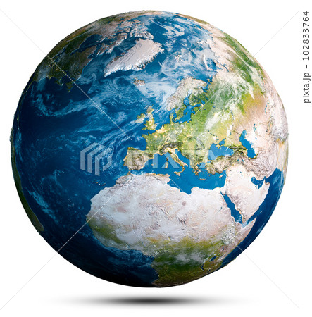 Earth globe world map Earth globe world map 102833764