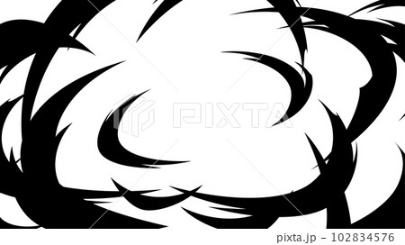 斬撃の背景_シルエット_16:9 102834576