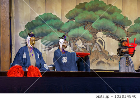 狂言(京都・千本ゑんま堂 演目「土蜘蛛」) 狂言(京都・千本ゑんま堂 演目「土蜘蛛」) 102834940