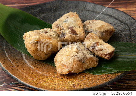 鯖の水煮の竜田揚げ 102836054