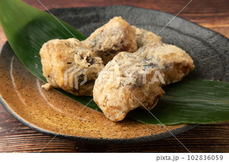 鯖の水煮の竜田揚げ 102836059