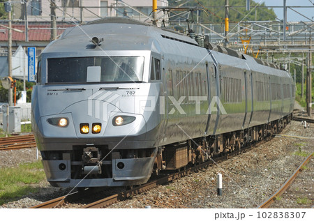 鹿児島本線 海老津 JR九州 787系 BM15編成(南福岡) つばめ 鹿児島本線 海老津 JR九州 787系 BM15編成(南福岡) つばめ 102838307