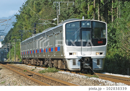 鹿児島本線 天拝山ー原田 JR九州 811系 P109編成(南福岡) 鹿児島本線 天拝山ー原田 JR九州 811系 P109編成(南福岡) 102838339