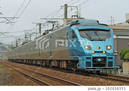日豊本線　西大分ー大分　JR九州　883系　AO02編成（大分）　ソニック 102838351