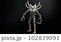 Demon mutant mythical monster 3d render image 102839091