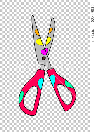 彩色剪刀 彩色剪刀 102839830