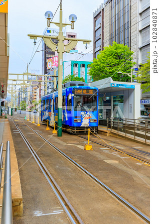 北海道 札幌市を走る路面電車 北海道 札幌市を走る路面電車 102840871