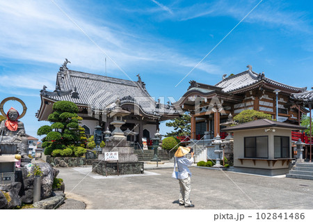 【第一七番札所】井戸寺　本堂　光明殿【四国八十八箇所】 102841486