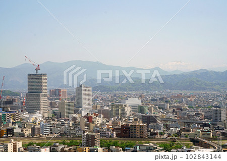 北陸新幹線　福井駅前西口開発工事　【中央，豊島，日の出方面】 102843144