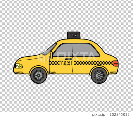 工作車出租車矢量圖 工作車出租車矢量圖 102845035