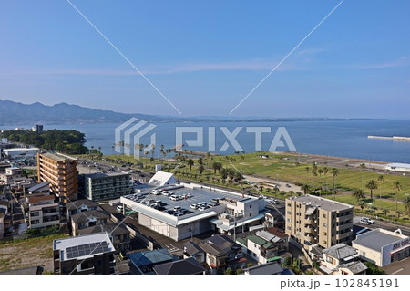 マンションからの上人ケ浜公園と別府湾の眺望2 マンションからの上人ケ浜公園と別府湾の眺望2 102845191