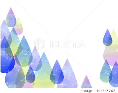 水彩の雨と雫と 102845267