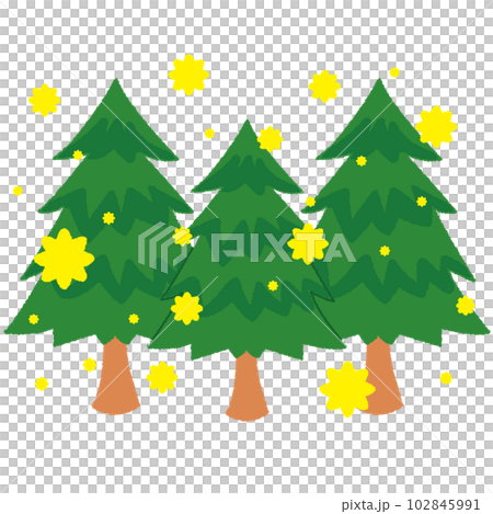 花粉的例證 102845991