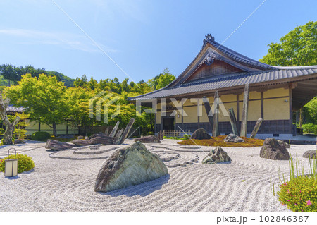 圓光寺 瑞雲閣 奔龍庭 新緑の季節 圓光寺 瑞雲閣 奔龍庭 新緑の季節 102846387