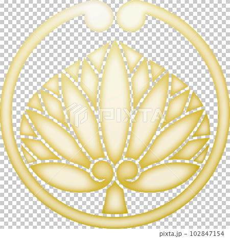 Family Crest Aoi One Vine [Gold] 102847154