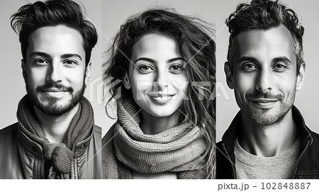 ダイバーシティ・LGBTQ・インクルーシブのイメージ（Generative AI） 102848887