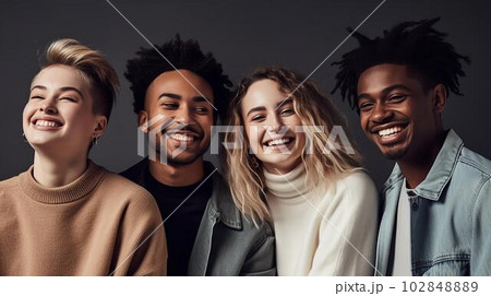 ダイバーシティ・LGBTQ・インクルーシブのイメージ(Generative AI) ダイバーシティ・LGBTQ・インクルーシブのイメージ(Generative AI) 102848889