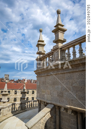 Santiago de Compostela view from the Cathedral, Galicia, Spain Santiago de Compostela view from the Cathedral, Galicia, Spain 102849795