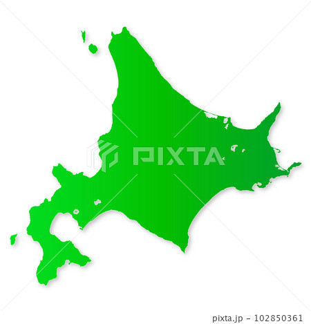 北海道地図 北海道地図 102850361