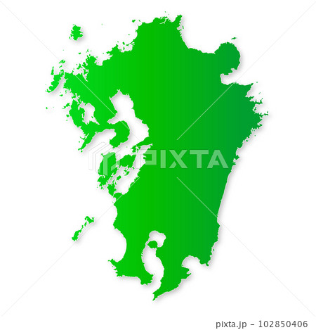 九州地図 九州地図 102850406