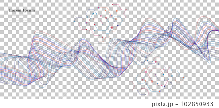 Geometry Abstract Gene Science Background Transparent Geometry Abstract Gene Science Background Transparent 102850933