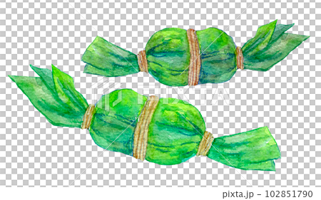 竹餃子水彩畫手繪插畫水彩插畫 竹餃子水彩畫手繪插畫水彩插畫 102851790