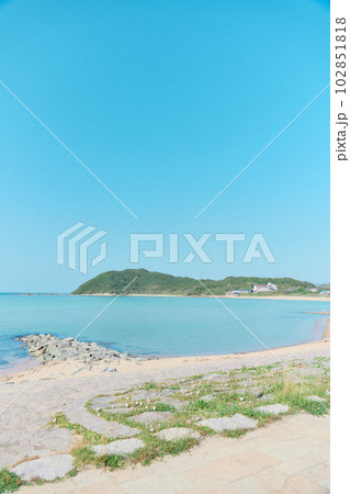 京丹後市網野町 八丁浜 海 ビーチ 日本海 京丹後市網野町 八丁浜 海 ビーチ 日本海 102851818