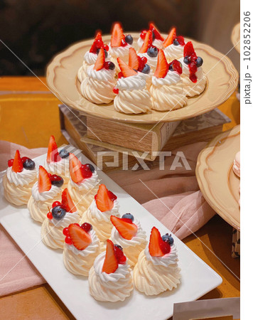 苺のパブロヴァ 102852206