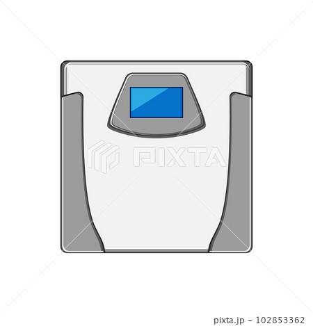 scale smart weights cartoon vector illustration scale smart weights cartoon vector illustration 102853362