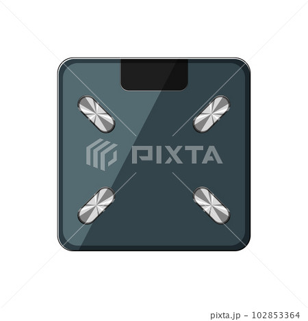 technology smart weights cartoon vector illustration 102853364
