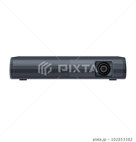 projection projector video cartoon vector illustration 102853382