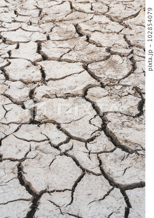 Dried out earth with no water 102854079